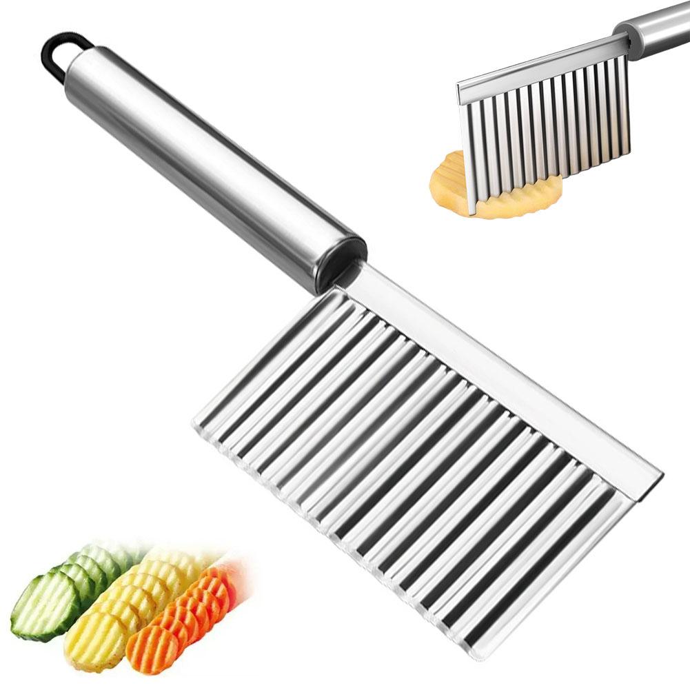 Stainless Steel Wave Potato Sl - огляд і ціна Kitchen Gadgets Vegetable Cutter