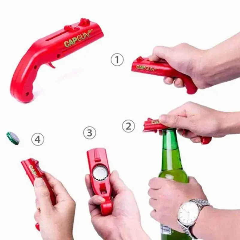 Portable Creative Pistol Bottl - огляд і ціна Funny Kitchen Gadgets Gifts