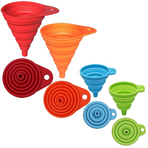 4-Pack Collapsible Silicone Fu - огляд і ціна Kitchen Gadgets Images