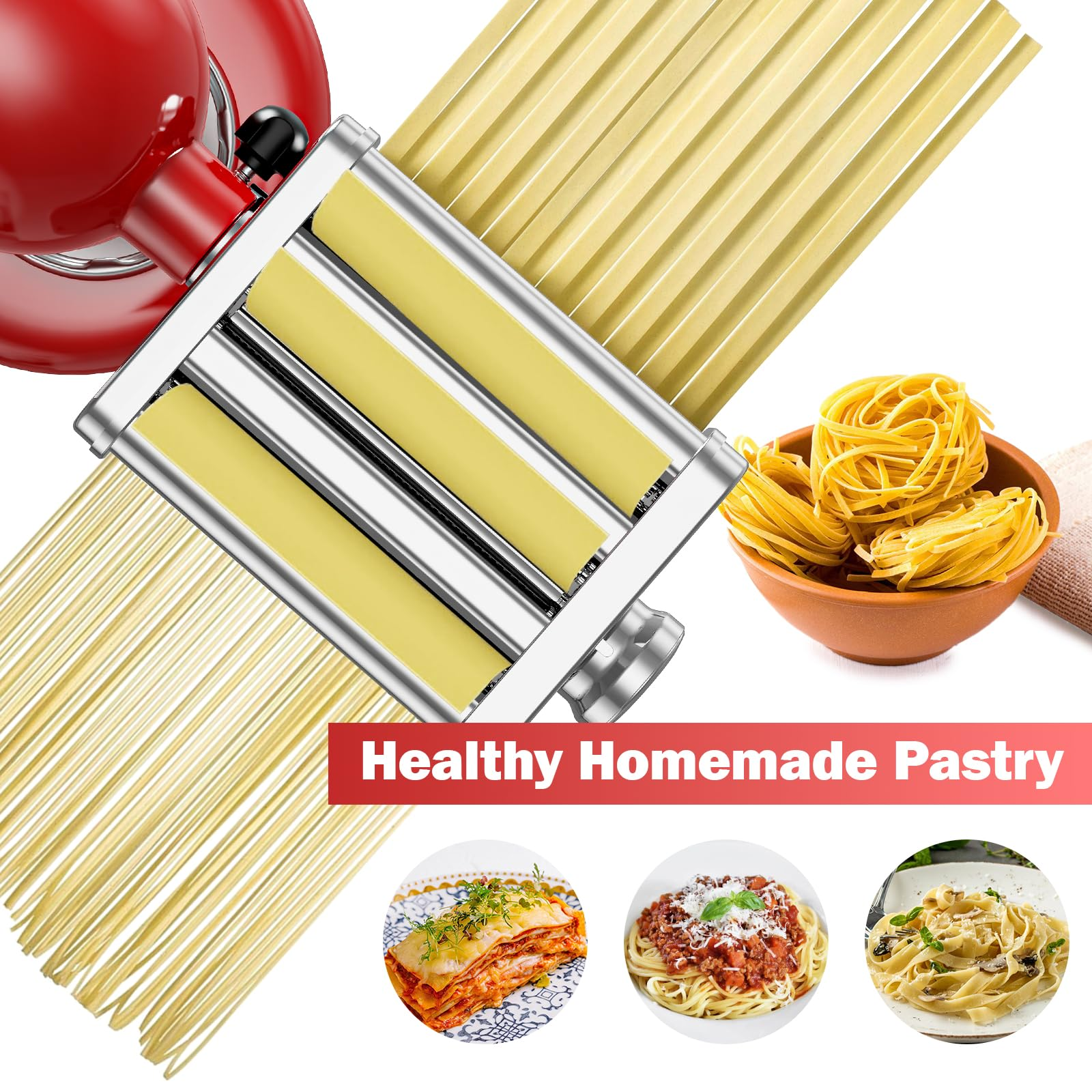 Gvode 3 in 1 Pasta Attachment  - огляд і ціна Kitchen Gadgets Useful