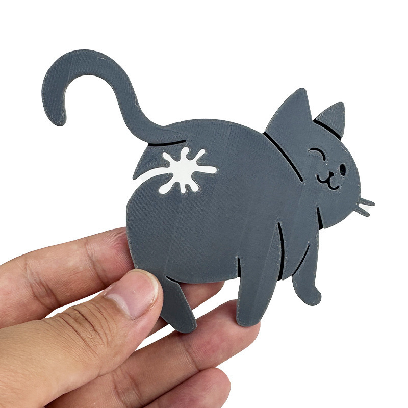 3pcs Cute 3D Cat Butt Bag Clip - огляд і ціна Funny Kitchen Gadgets Gifts