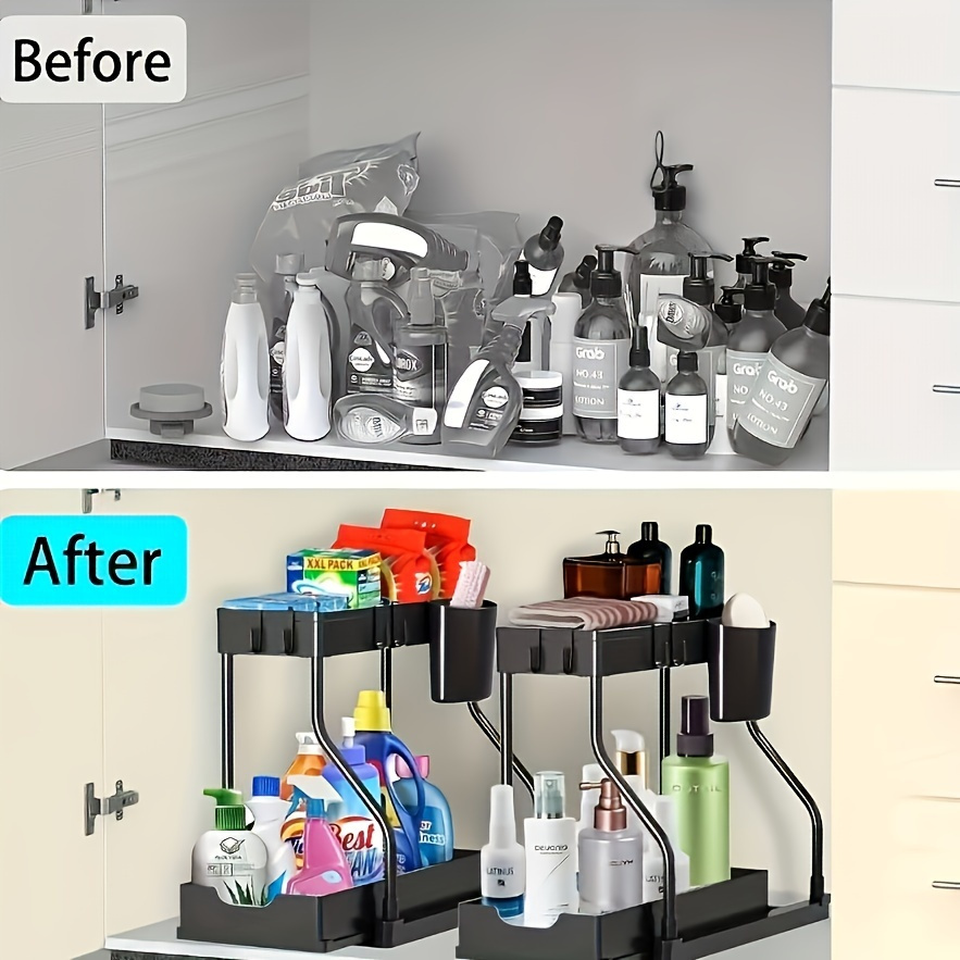 Space Saving 2 Tier Under Sink - огляд і ціна Kitchen Gadgets Amazon