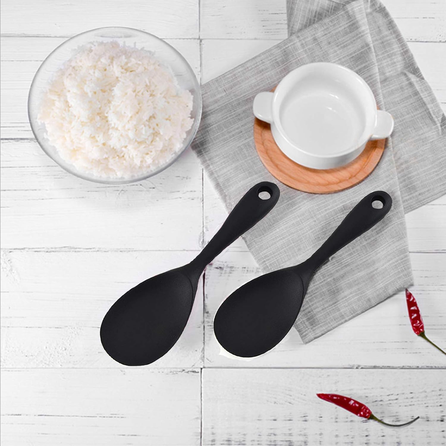 Non-Stick Silicone Rice Paddle - огляд і ціна Kitchen Gadgets Images