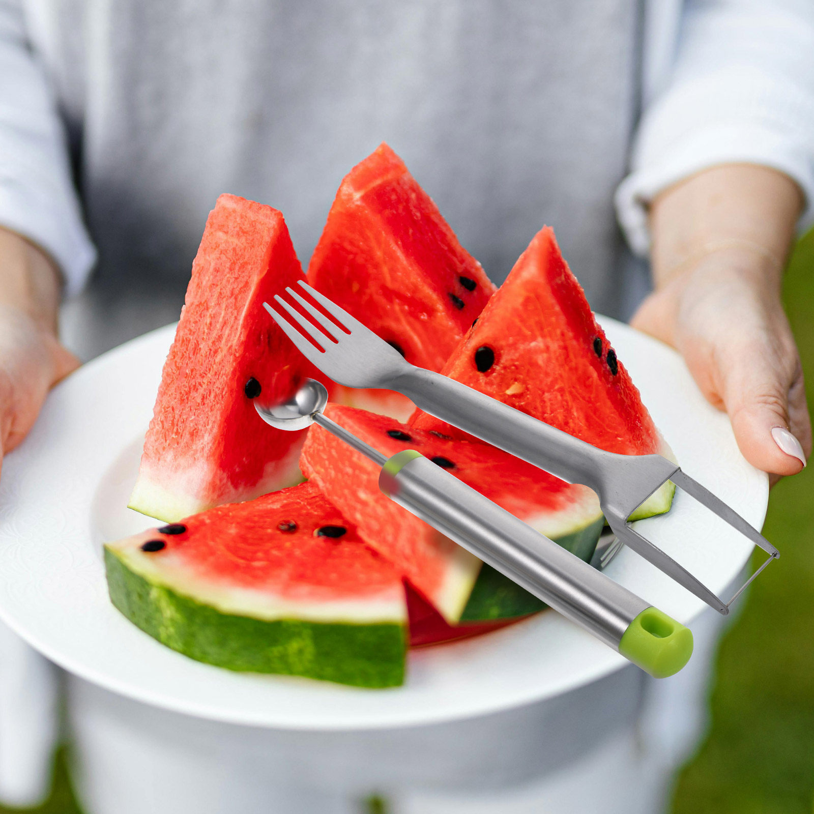 1 Set Of Metal Watermelon Slic - огляд і ціна Kitchen Gadgets Usa