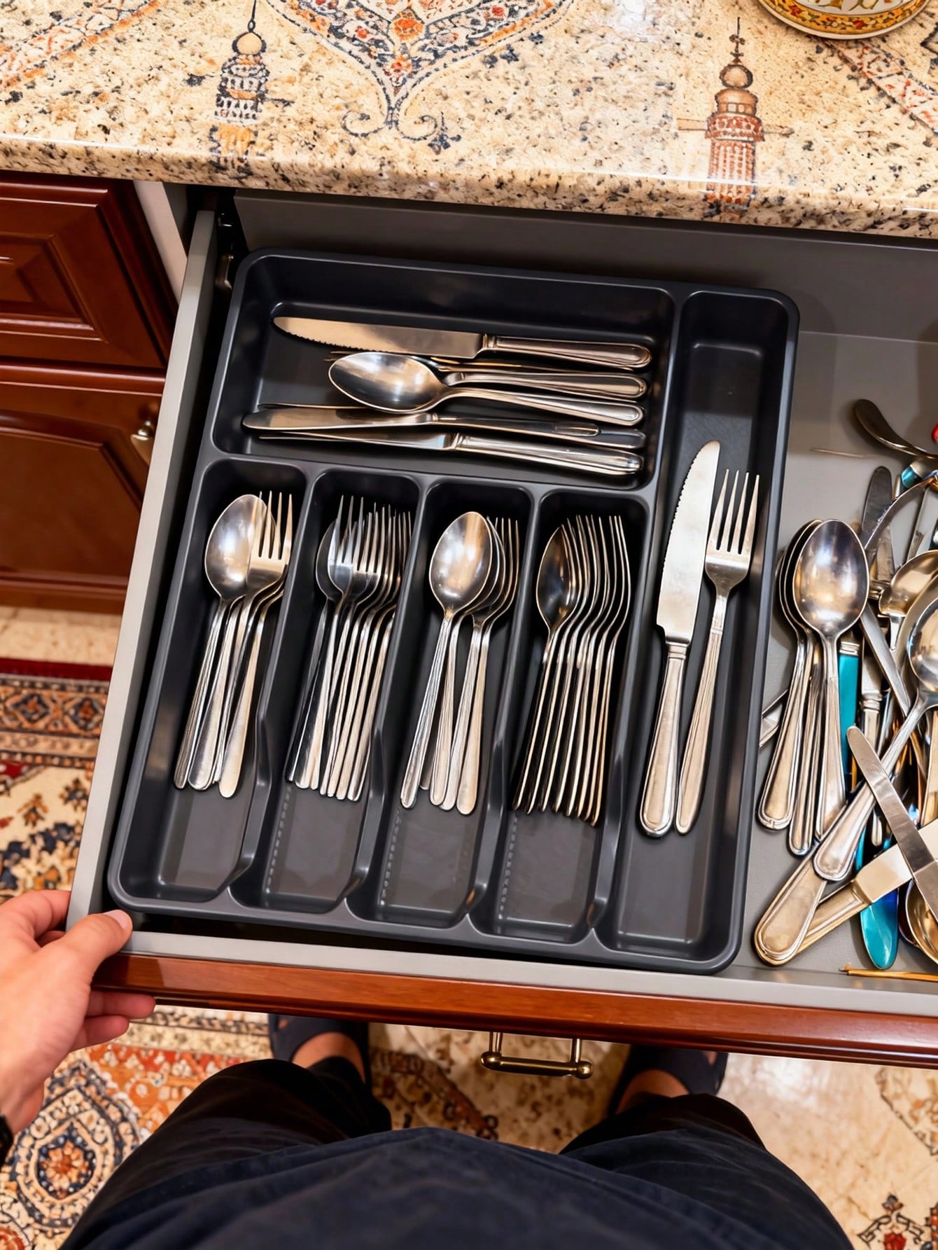 1pc Kitchen Spoon Holder, Uten - огляд і ціна Kitchen Utensil Holder