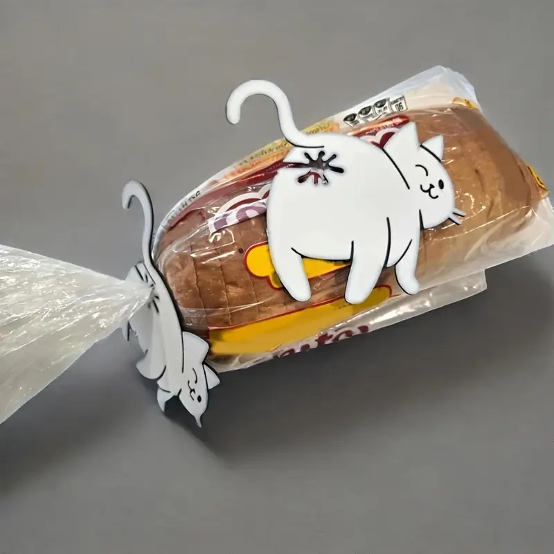 2pcs Funny Cat Butt Bag Clip,  - огляд і ціна Funny Kitchen Gadgets Gifts