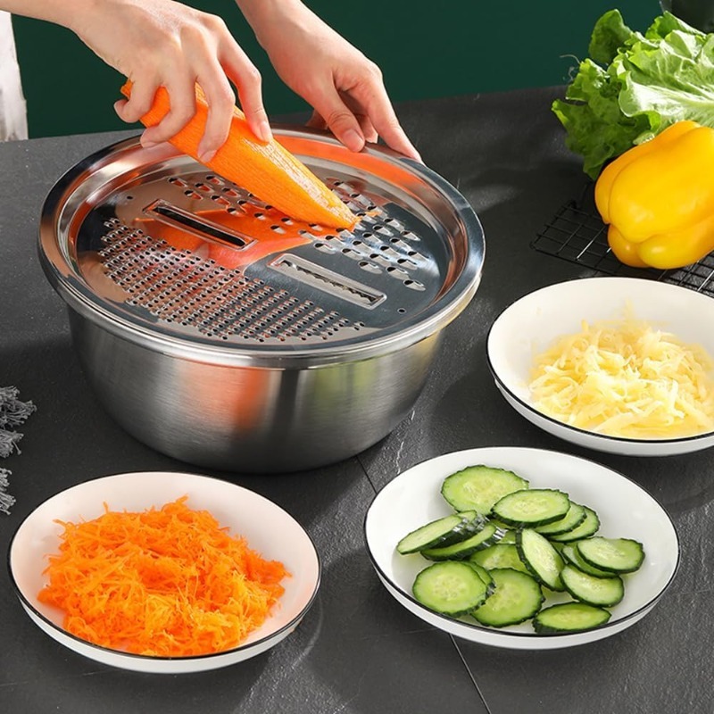 3 in 1 Multifunctional Stainle - огляд і ціна Kitchen Gadgets Vegetable Cutter