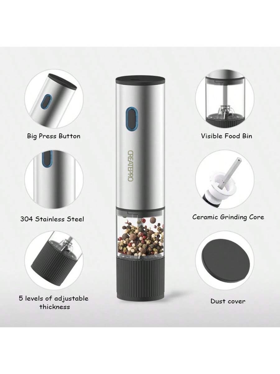 Electric Salt and Pepper Grind - огляд і ціна Kitchen Gadgets Amazon